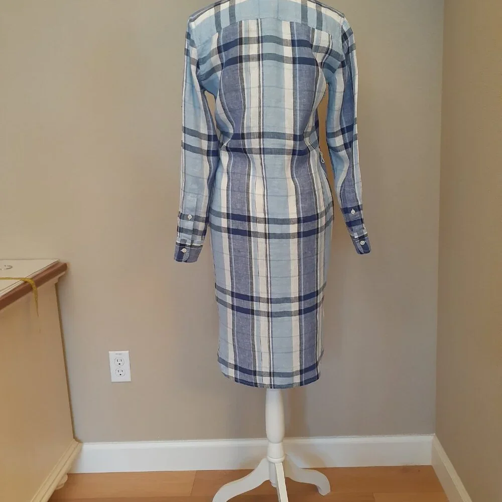 Lauren Ralph Lauren Linen Shirt Dress NWT